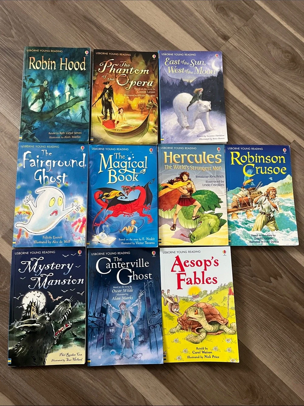 Usborne Young Reading Set - Assorted Colorful Classics - Picture 2 of 2